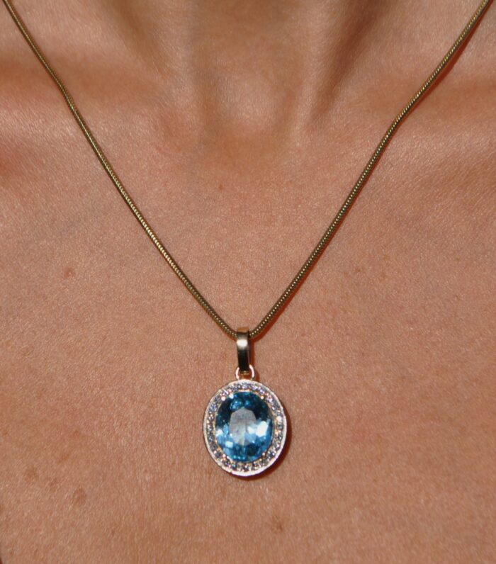 Topaz Halo Charm - Image 2
