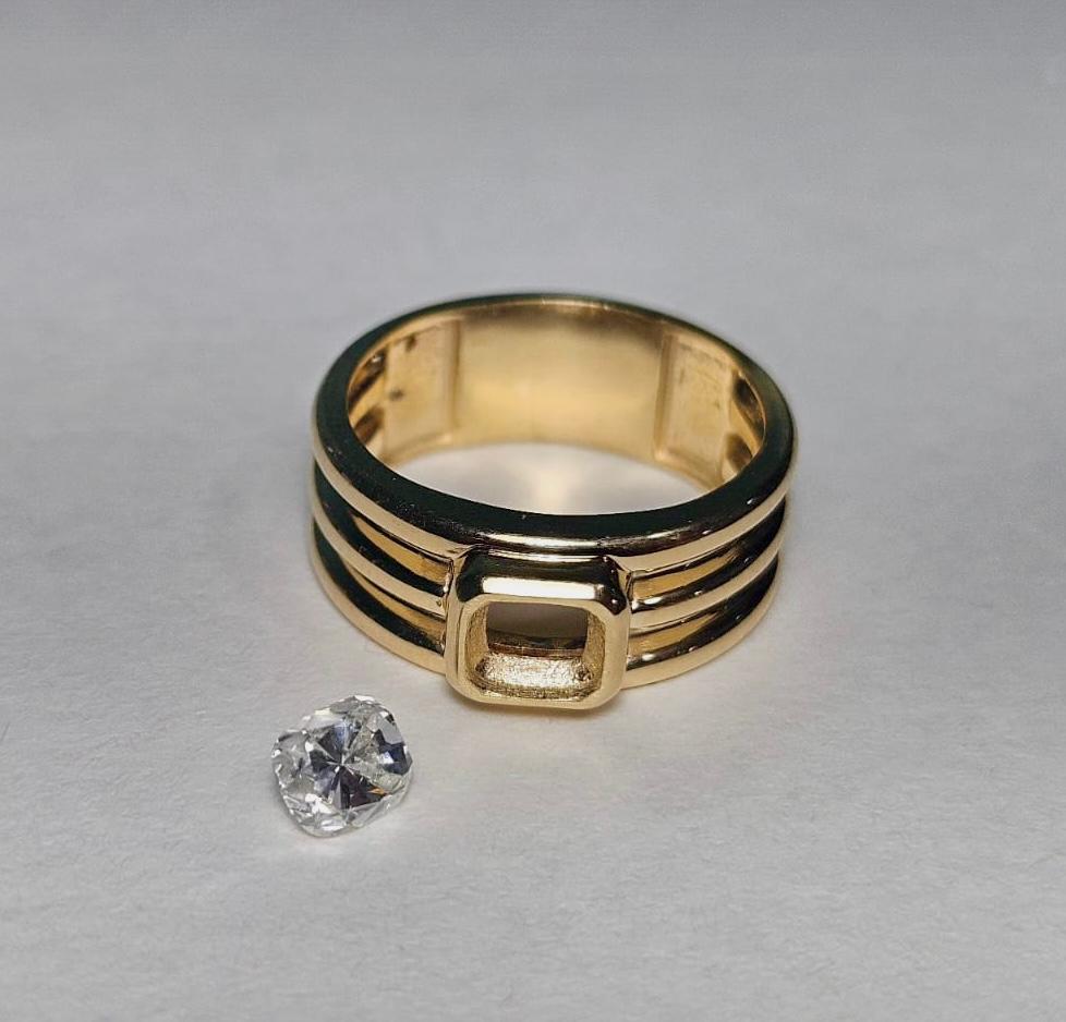 Modern double-band ring